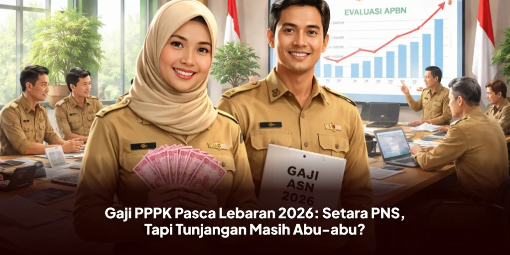 Gaji PPPK Pasca Lebaran 2026: Setara PNS, Tapi Tunjangan Masih Abu-abu?