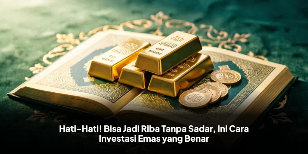 Hati-Hati! Bisa Jadi Riba Tanpa Sadar, Ini Cara Investasi Emas yang Benar