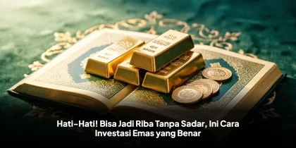 Hati-Hati! Bisa Jadi Riba Tanpa Sadar, Ini Cara Investasi Emas yang Benar