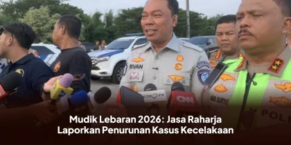 Mudik Lebaran 2026: Jasa Raharja Laporkan Penurunan Kasus Kecelakaan