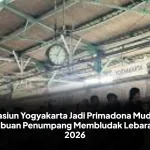 Stasiun Yogyakarta Jadi Primadona Mudik, Ribuan Penumpang Membludak Lebaran 2026