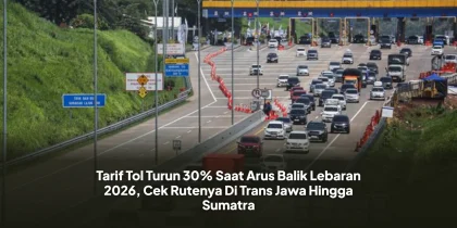 Tarif Tol Turun 30% Saat Arus Balik Lebaran 2026, Cek Rutenya Di Trans Jawa Hingga Sumatra