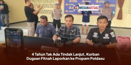4 Tahun Tak Ada Tindak Lanjut, Korban Dugaan Fitnah Laporkan ke Propam Poldasu