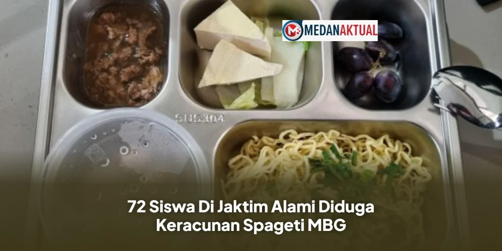 72 Siswa Di Jaktim Alami Diduga Keracunan Spageti MBG