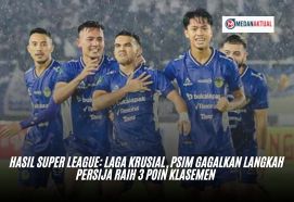 Hasil Super League: Laga Krusial, PSIM Gagalkan Langkah Persija Raih 3 Poin Klasemen