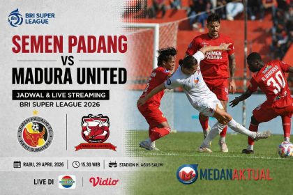 Semen Padang vs Madura United: Jadwal, Prediksi, dan Live Streaming BRI Super League 2026