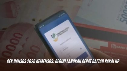 Cek Bansos 2026 Kemensos: Begini Langkah Cepat daftar Pakai HP
