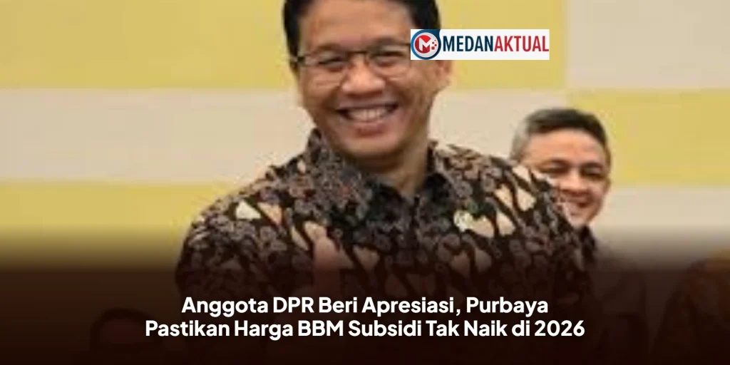 Anggota DPR Beri Apresiasi, Purbaya Pastikan Harga BBM Subsidi Tak Naik di 2026