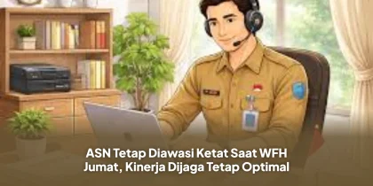 ASN Tetap Diawasi Ketat Saat WFH Jumat, Kinerja Dijaga Tetap Optimal