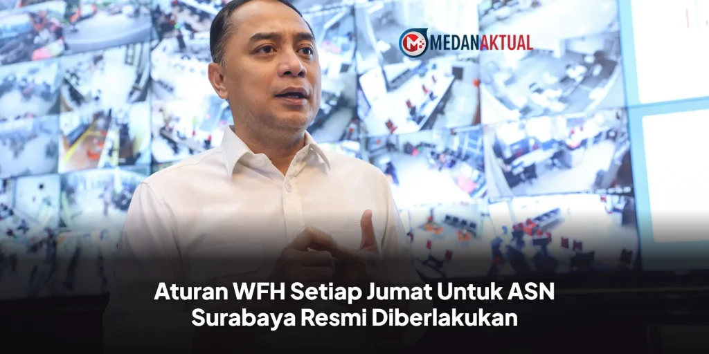 Aturan WFH Setiap Jumat Untuk ASN Surabaya Resmi Diberlakukan