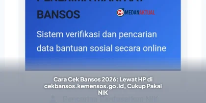 Cara Cek Bansos 2026: Lewat HP di cekbansos.kemensos.go.id, Cukup Pakai NIK