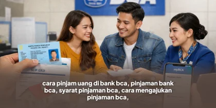 cara pinjam uang di bank bca, pinjaman bank bca, syarat pinjaman bca, cara mengajukan pinjaman bca,
