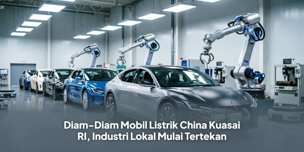 Diam-Diam Mobil Listrik China Kuasai RI, Industri Lokal Mulai Tertekan