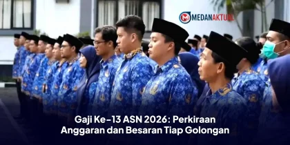Gaji Ke-13 ASN 2026: Perkiraan Anggaran dan Besaran Tiap Golongan