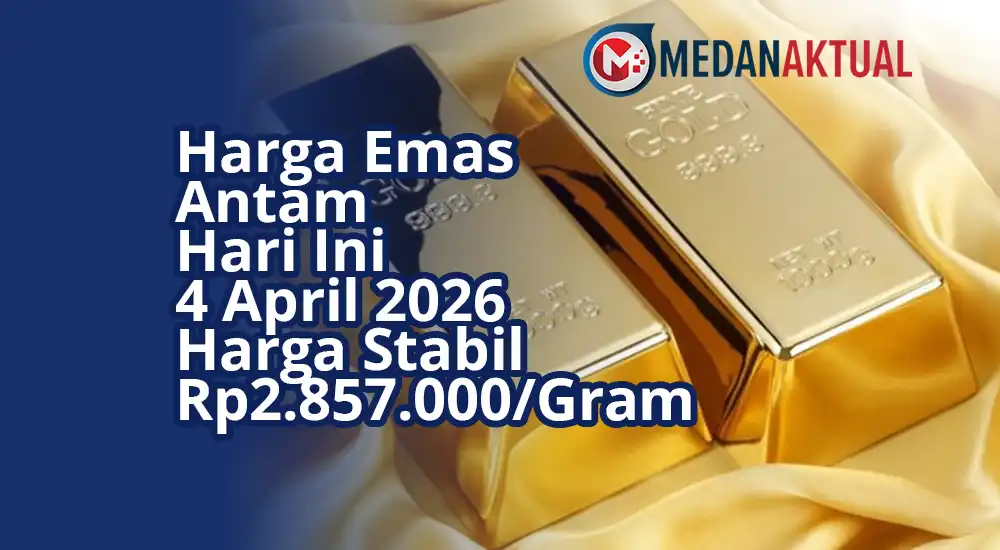 Info Harga Emas Sabtu 4 April 2026
