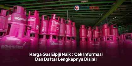 Harga Gas Elpiji Naik : Cek Informasi Dan Daftar Lengkapnya Disini!