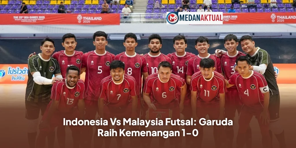 Indonesia Vs Malaysia Futsal: Garuda Raih Kemenangan 1-0