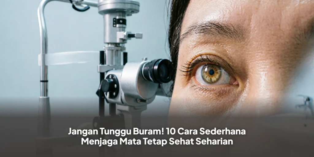 Jangan Tunggu Buram! 10 Cara Sederhana Menjaga Mata Tetap Sehat Seharian