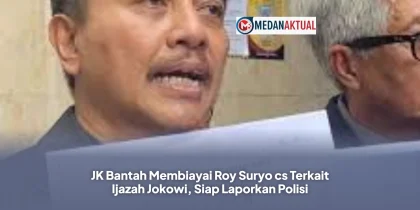 JK Bantah Membiayai Roy Suryo cs Terkait Ijazah Jokowi, Siap Laporkan Polisi