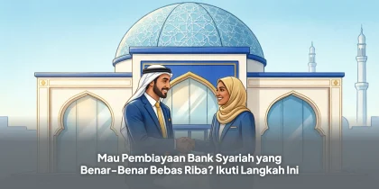 Mau Pembiayaan Bank Syariah yang Benar-Benar Bebas Riba? Ikuti Langkah Ini