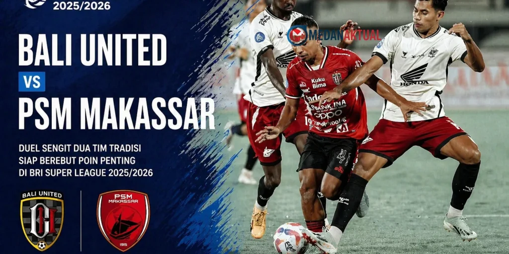 BRI Super League 2026: Bali United vs PSM Makassar, Jadwal Live Streaming dan Prediksi Cek Disini!