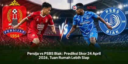 Persija vs PSBS Biak: Prediksi Skor 24 April 2026, Tuan Rumah Lebih Siap