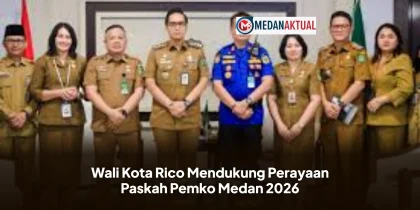 Wali Kota Rico Mendukung Perayaan Paskah Pemko Medan 2026