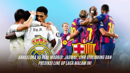 Jadwal Barcelona vs Real Madrid