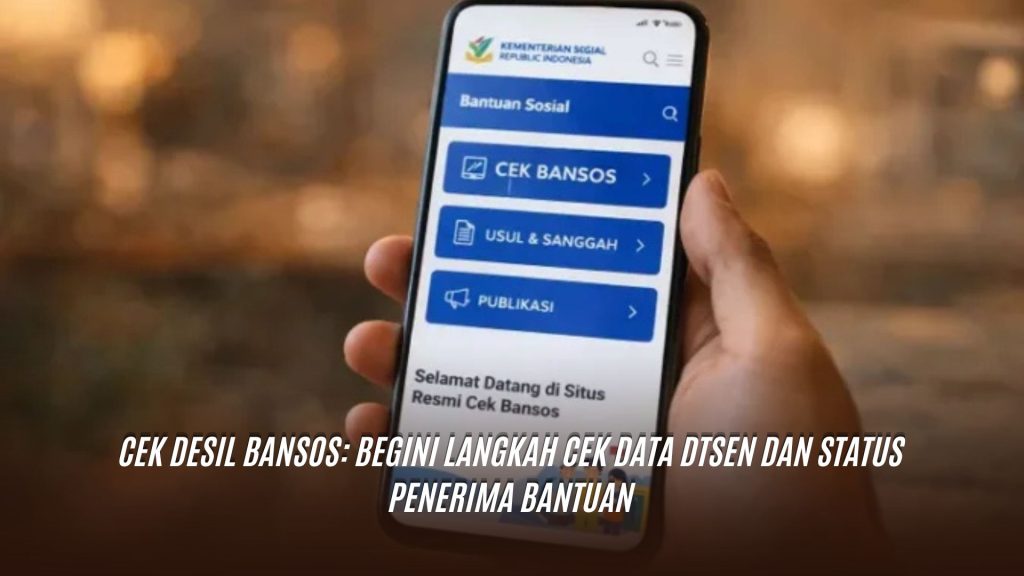 Cek Desil Bansos