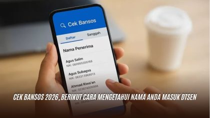 Cek DTSEN Bansos 2026