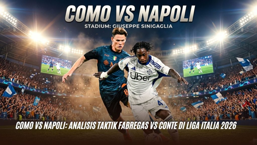 Como vs Napoli: Analisis Taktik Fabregas vs Conte di Liga Italia 2026