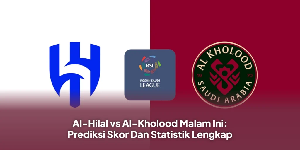Al-Hilal vs Al-Kholood Malam Ini: Prediksi Skor Dan Statistik Lengkap