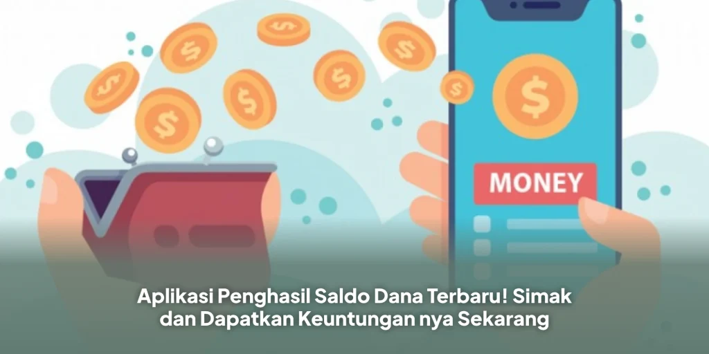 Aplikasi Penghasil Saldo Dana Terbaru! Simak dan Dapatkan Keuntungan nya Sekarang