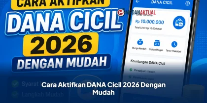 Cara Aktifkan DANA Cicil 2026 Dengan Mudah