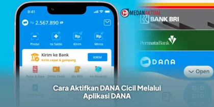 Cara Aktifkan DANA Cicil Melalui Aplikasi DANA