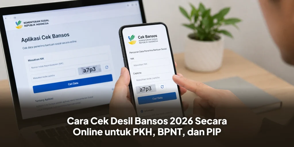 Cara Cek Desil Bansos 2026 Secara Online untuk PKH, BPNT, dan PIP