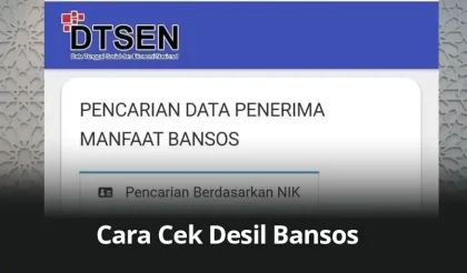 Cek Desil Bansos : Cara Cek Desil Bansos Kemensos 2026