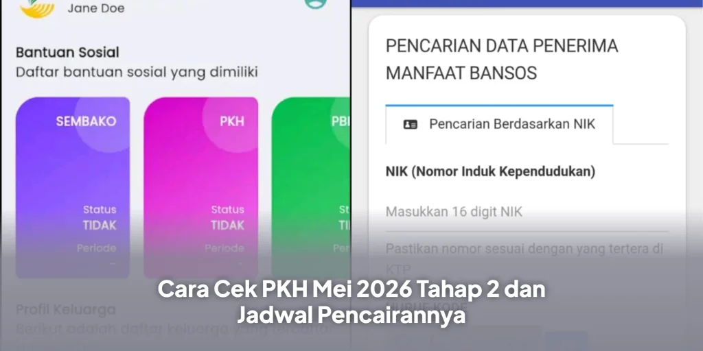 Cara Cek PKH Mei 2026 Tahap 2 dan Jadwal Pencairannya