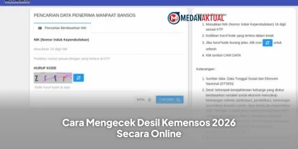 Cek Desil: Cara Mengecek Desil Kemensos 2026 Secara Online