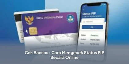 Cek Bansos : Cara Mengecek Status PIP Secara Online
