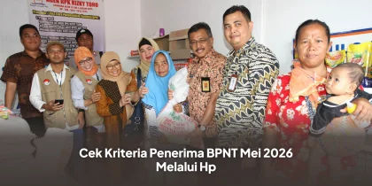Cek Kriteria Penerima BPNT Mei 2026 Melalui Hp
