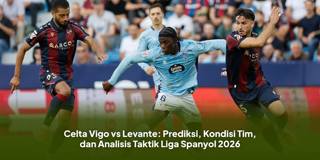 Celta Vigo vs Levante: Prediksi, Kondisi Tim, dan Analisis Taktik Liga Spanyol 2026