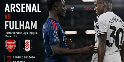 Arsenal vs Fulham: Pertandingan Liga Inggris Malam Ini, Jadwal Siaran Langsung dan Prediksi Lineup