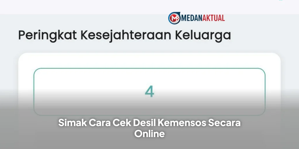 Cek Desil: Simak Cara Cek Desil Kemensos Secara Online