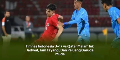 Timnas Indonesia U-17 vs Qatar Malam Ini: Jadwal, Jam Tayang, Dan Peluang Garuda Muda