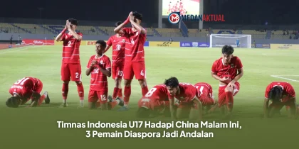 Timnas Indonesia U17 Hadapi China Malam Ini, 3 Pemain Diaspora Jadi Andalan