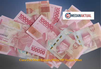 Cara Cek Desil Bansos Pakai HP Tanpa Ribet