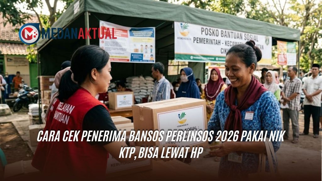 Cara Cek Penerima Bansos Perlinsos 2026 Pakai NIK KTP, Bisa Lewat HP