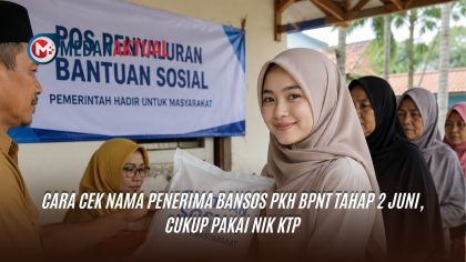 Cara Cek Nama Penerima Bansos PKH BPNT Tahap 2 Juni, Cukup Pakai NIK KTP