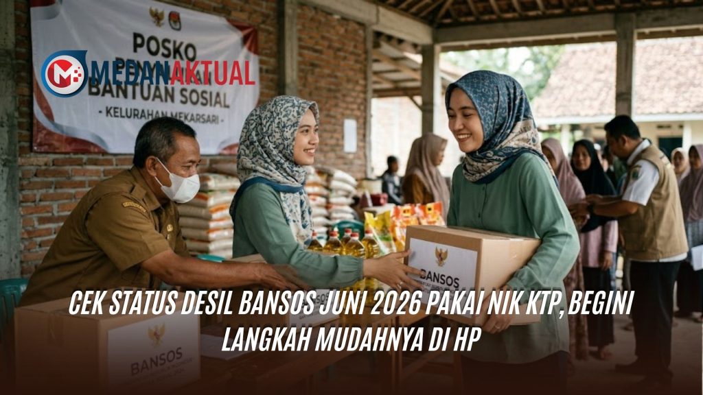 Cek Status Desil Bansos Juni 2026 Pakai NIK KTP, Begini Langkah Mudahnya di HP